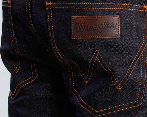Джинсы Wrangler без заклёпок